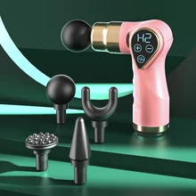 

Wireless Electric Massager Folding Hot Compress Mini Fascia Gun USB Muscle Relaxation Massage Gun Fitness Apparatus Portable