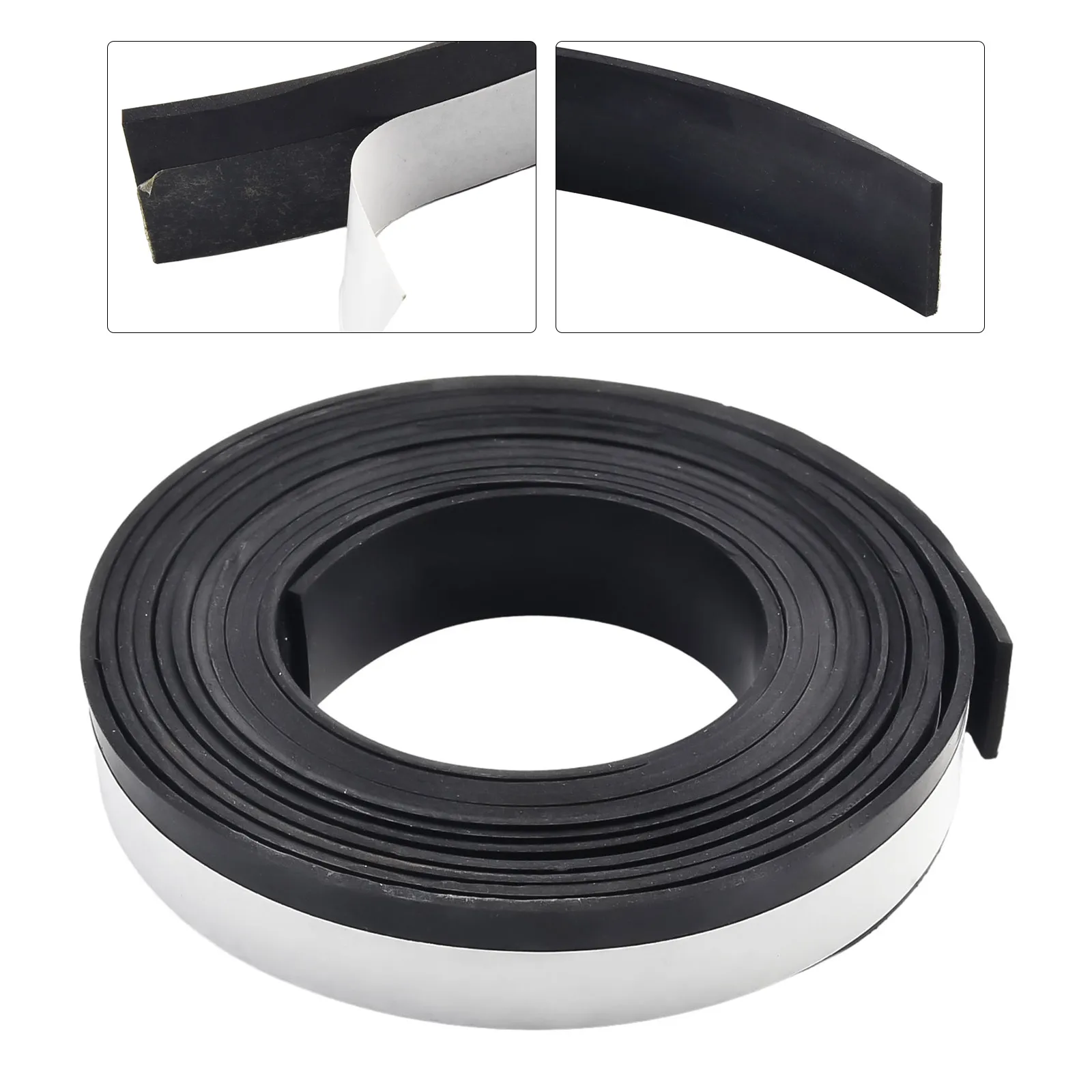 2 Metri Sistema Binario Guida Barra Plastica Elettrificata Per Striscia Faretto Led Per Scaffalatura Sottopensile Colore Nero - 10