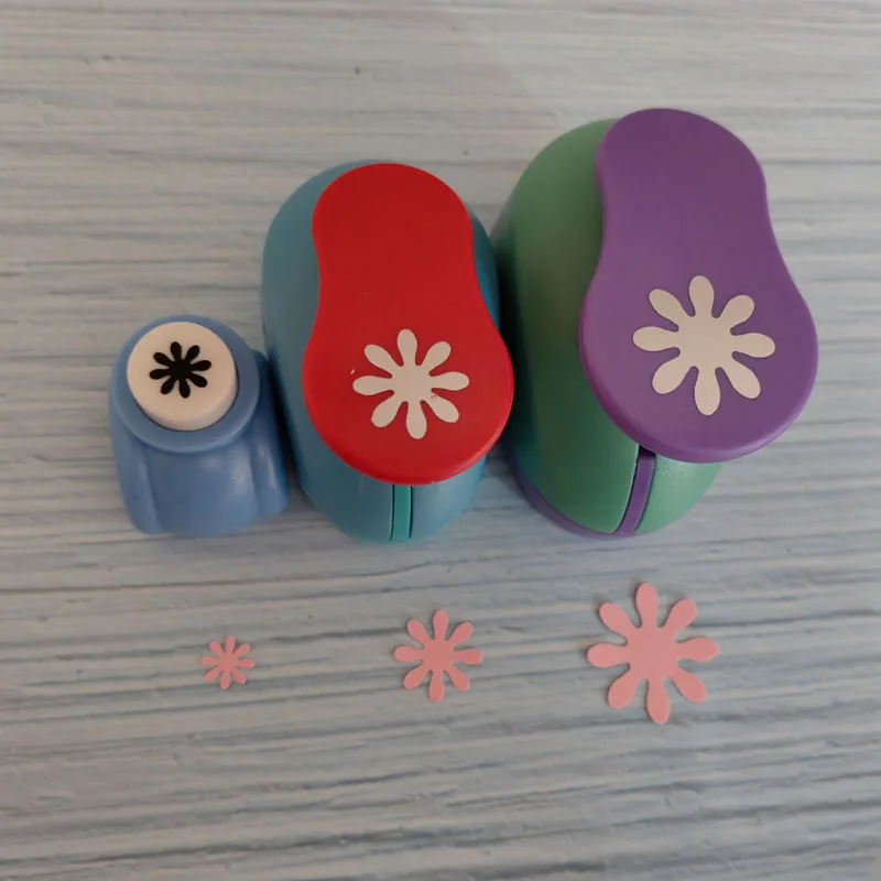 1pc 8mm 15mm 25mm 38mm 75mm Daisy Scrapbook Punch Handmade Cutter Card Calico Printing DIY Flower Paper Craft Punch Hole Puncher paper cutter paper craft punch paper punch hole punching tools