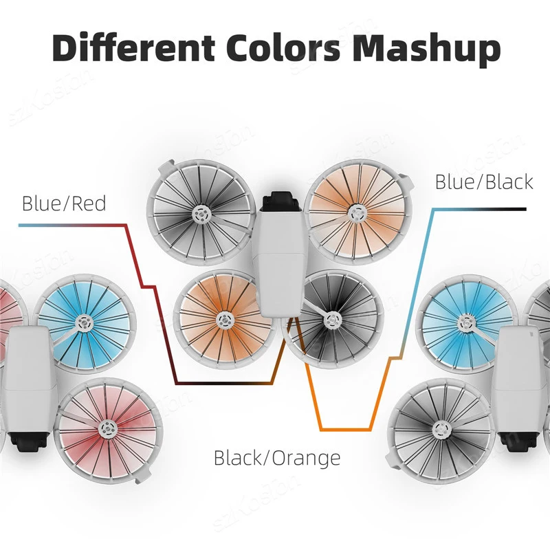 Propeller for DJI FLIP Wing Replacement Props Blade Fans With Screwdrivers Spare Parts Quick Release Accessories