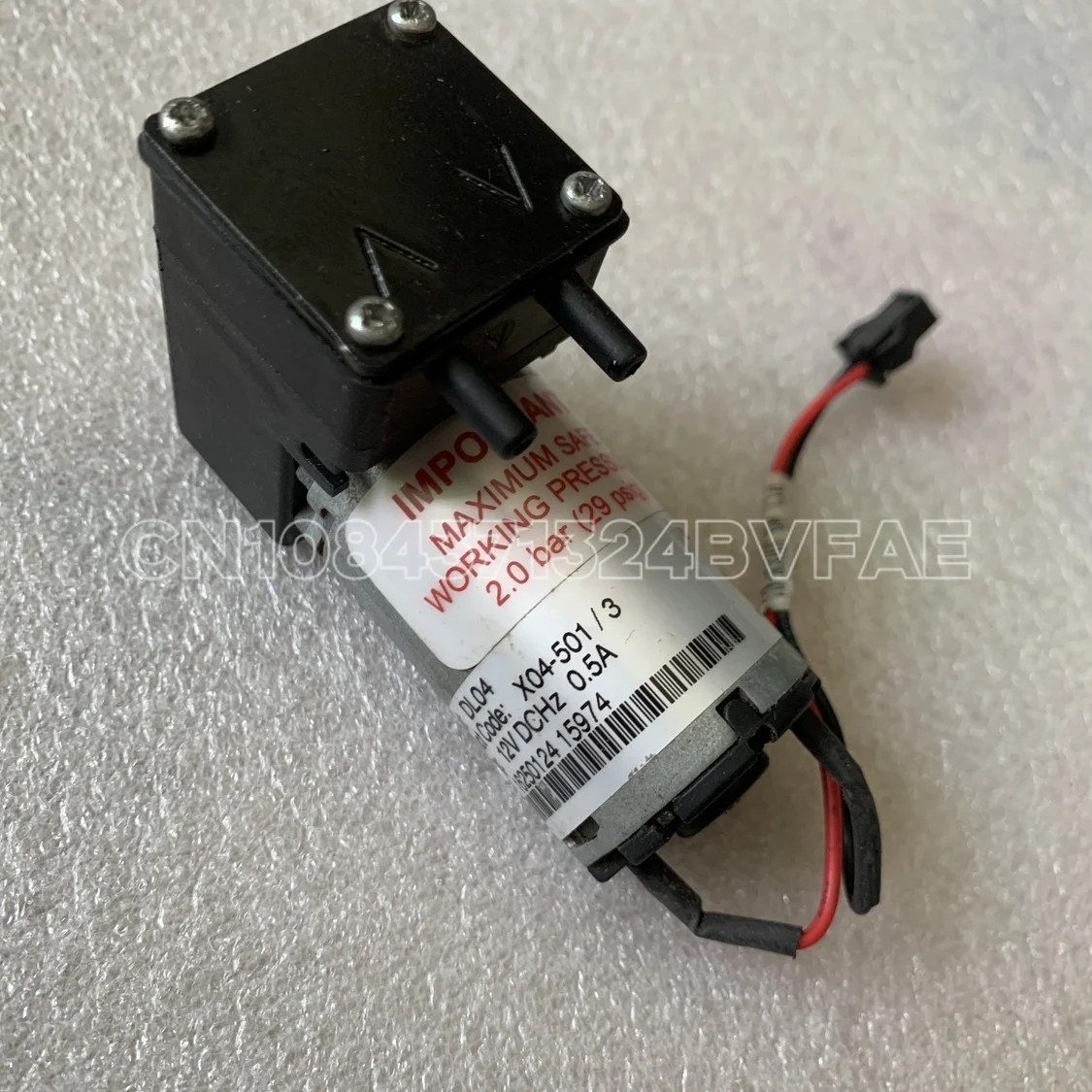 second-hand-imported-charles-austin-d3-se-dc-air-pump-biochemical-pump-12v-05a