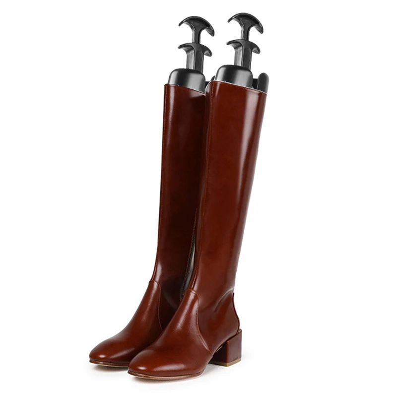 1Pc Knee High Boots Stand Holder Black Womens Boot Shoe Tree Stretcher 29cm Boot Shoes Shaper Supporter Organizer Storage Hang