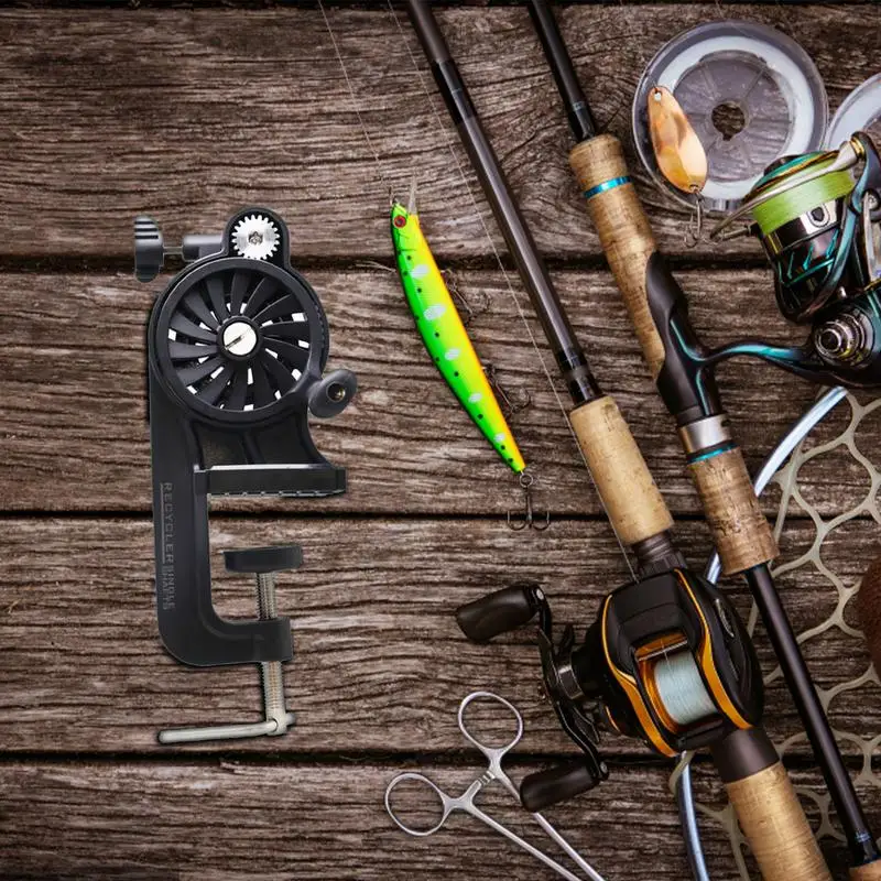 Portable Fishing Line Winder Fishing Line Spooler Adjustable Table