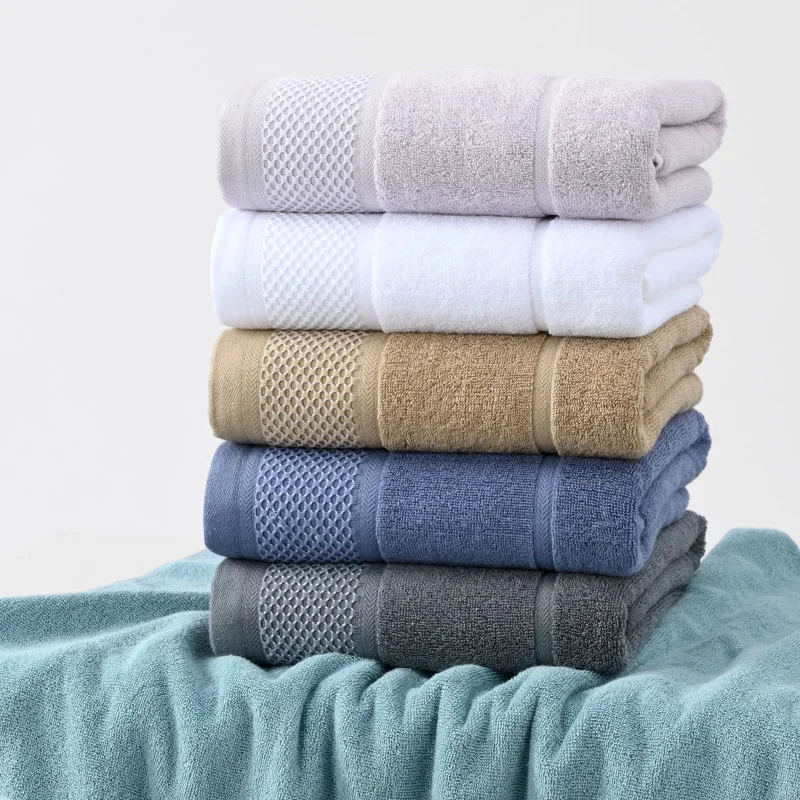 3pcs/set Cotton Hand Shower Towels Bath Towel for Adults High Absorbent Home Hotel Pure Thick Towels Bathroom Bath Towel