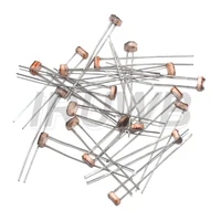 50PCS For Arduino LDR Photo Light Sensitive Resistor Photoelectric Photoresistor 5528 GL5528 5537 5506 5516 5539 5549 - Image 2