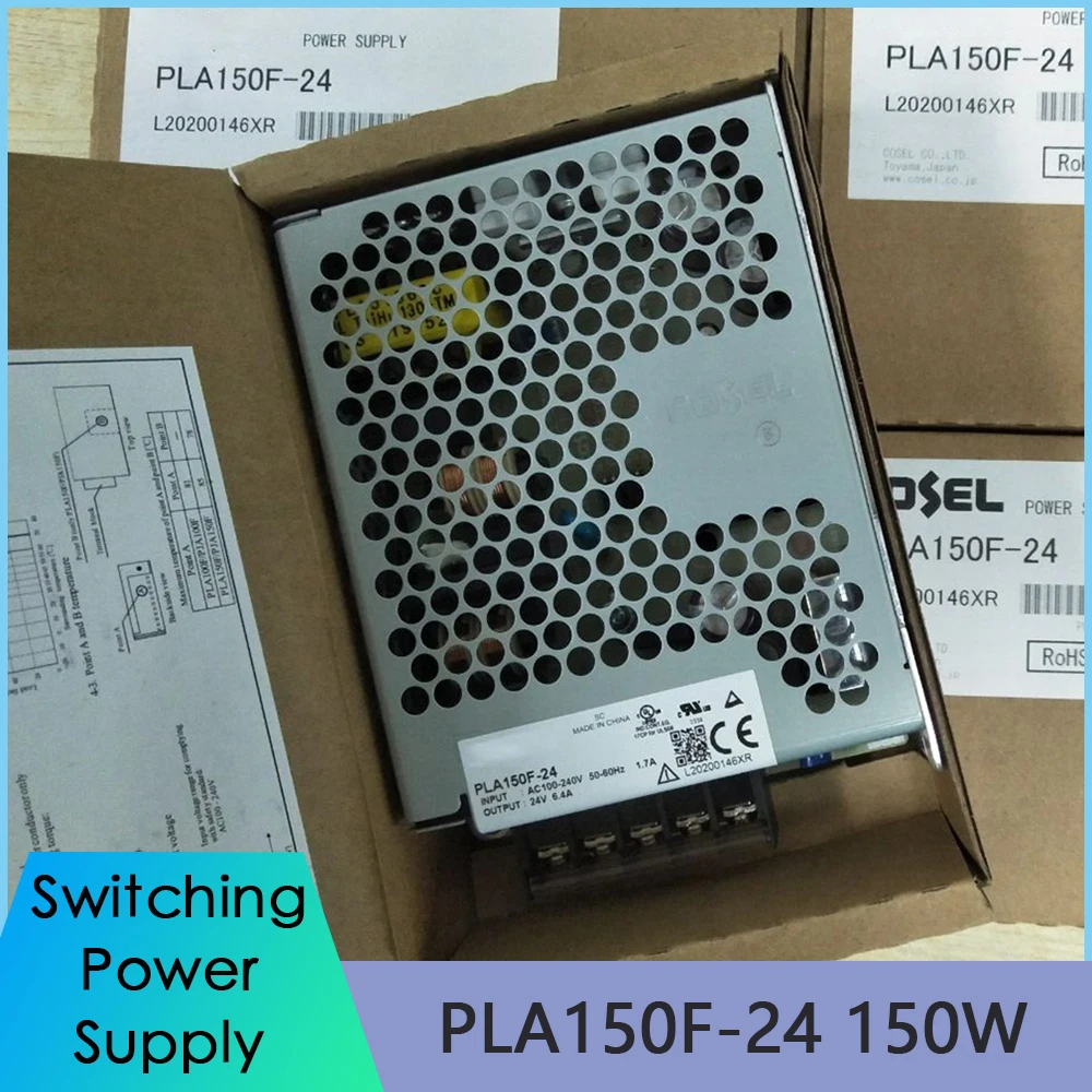 High Quality PLA150F-24 150W For COSEL INPUT AC100-240V 50-60Hz 1.7A OUTPUT 24V 6.4A Switching Power Supply Fast Ship 3 High Quality PLA150F-24 150W For COSEL INPUT AC100-240V 50-60Hz 1.7A OUTPUT 24V 6.4A Switching Power Supply Fast Ship