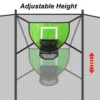 Trampoline Basketball Hoop Set Mini Basketball Hoop for Kids Waterproof Sunscreen Soft Material Basketball Goal Set For Children 4