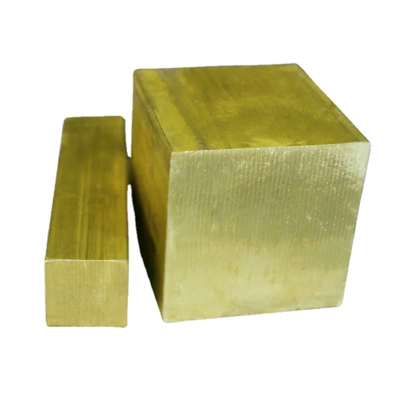 5 Barre Quadrate In Ottone 20cm - Spessori 3/4/5/6/8mm Per Fai Da Te, Cornici E Decorazioni