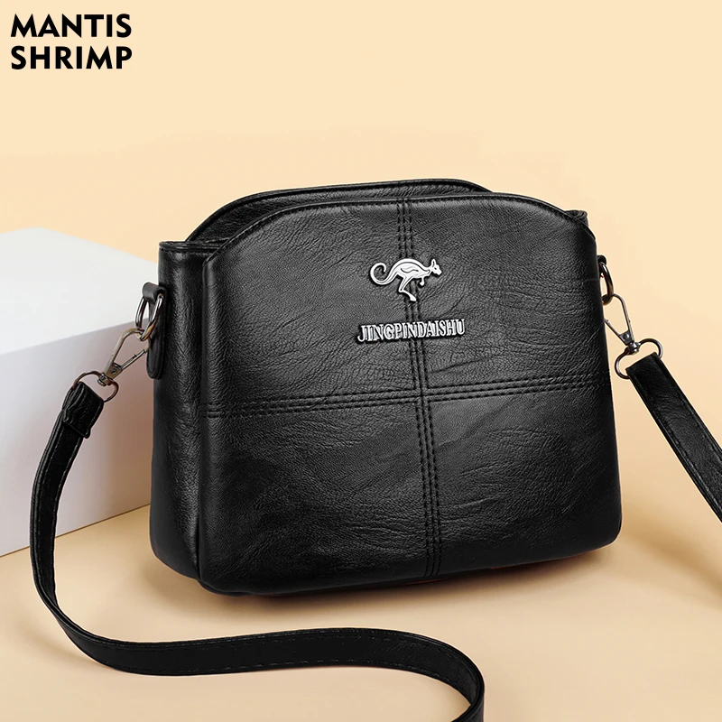 

Women's Bags Classic Female Bags Designer Crossbody Bags for Women Vintage Shoulder Bags Brand Crossbody Bags Black Fashion Pack