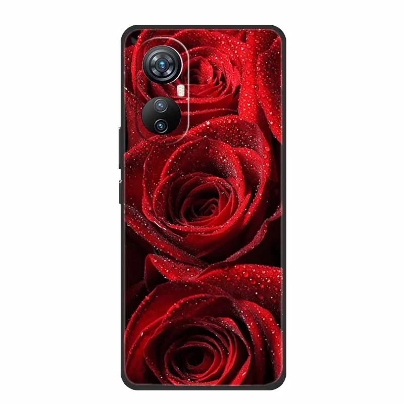 LCEHTOGYE Cover per Blackview A200 PRO + Pellicola Protettiva in Vetro Temperato,Nero Custodie Morbido Silicone Case Ultra Sottile TPU Custodia per Blackview A200 PRO (6,67) - KE85