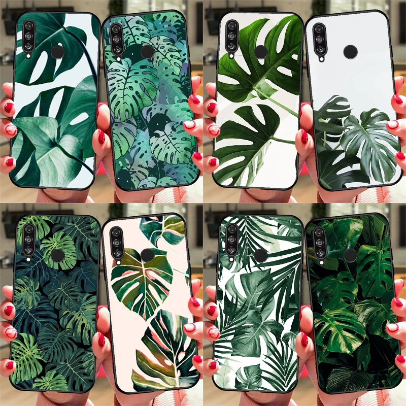 Monstera Green Leaves Phone Case