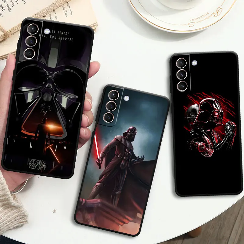Custodia In Tpu Nero Per Samsung Galaxy S20 Fe S21 Ultra S22 Plus S10 Lite S9 S8 S10E S7 Cover Morbida Per Telefono Funda Darth Vader Star War