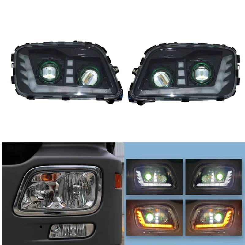 

Головка светодиодная для MB Actros Mp2, головка для Mp3 грузовика, для MB 4141 3341 2644 OEM 9438202161 9438202061