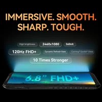 IIIF150 B2 Pro Rugged Smartphone Android Cell Phone G99 120Hz 6.8'' Screen 24GB RAM 256GB ROM 108MP Camera 10000mAh 30W Charge - Image 4