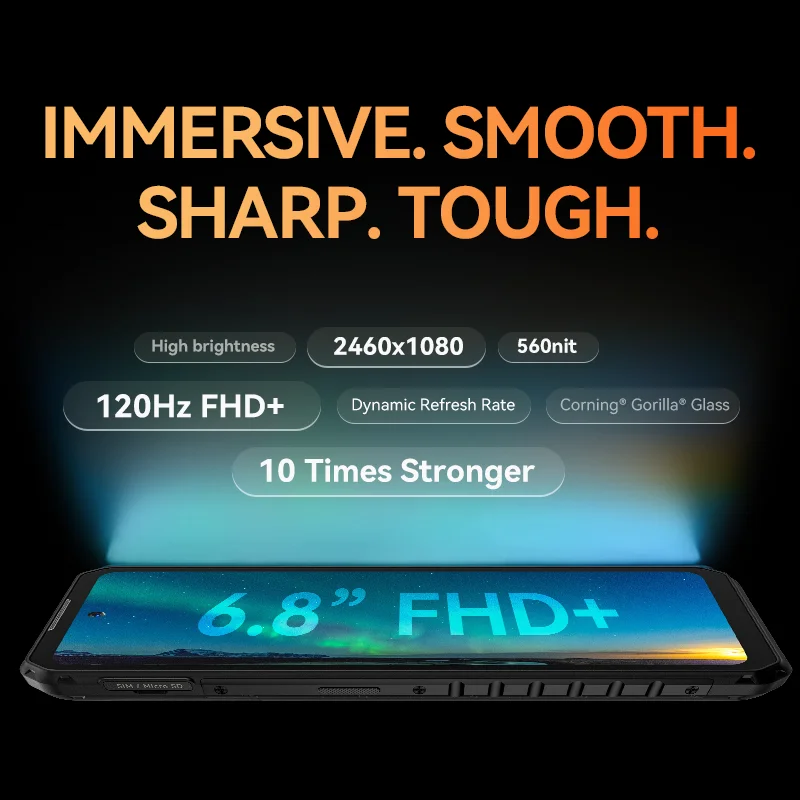 [World Premiere]IIIF150 B2 Pro Rugged MobilePhone G99 120Hz 6.8'' Screen 12GB+12GB 256GB 108MP Camera Ultra-Thin Rugged 10000mAh 4