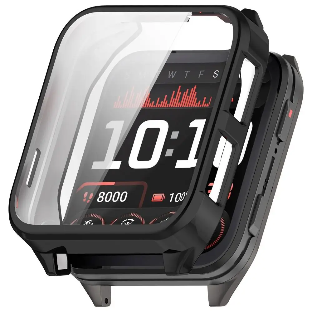 Enhanced TPU Protective Case with Anti-Scratch Screen Protector for Smart Watch Accessories