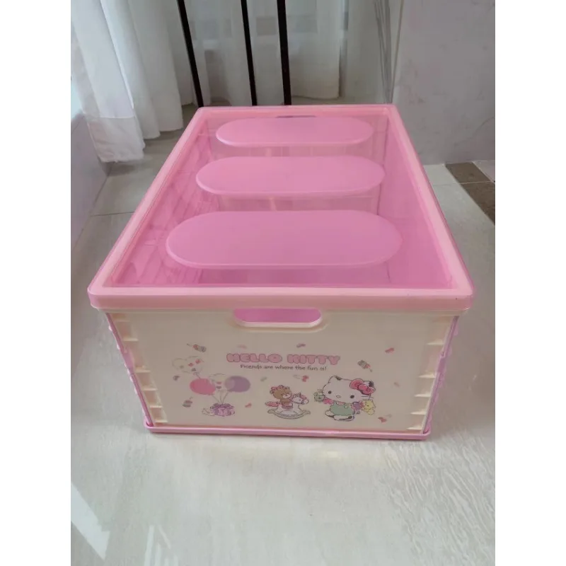 Sanrio Characters Round Storage Box