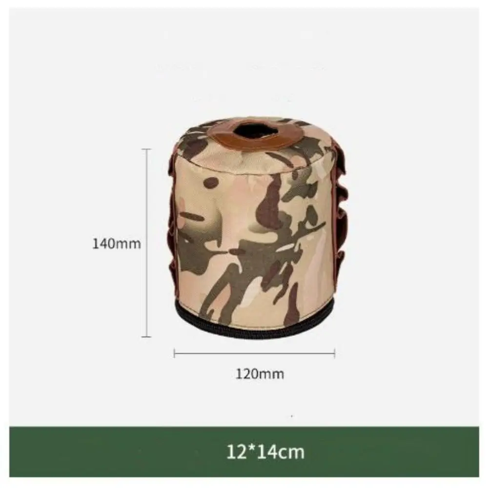 Multipurpose Camping Gas Can Protective Cover Portable 3 Sizes Gas Tank Canister Cylinder Case Air Bottle Wrap Sleeve