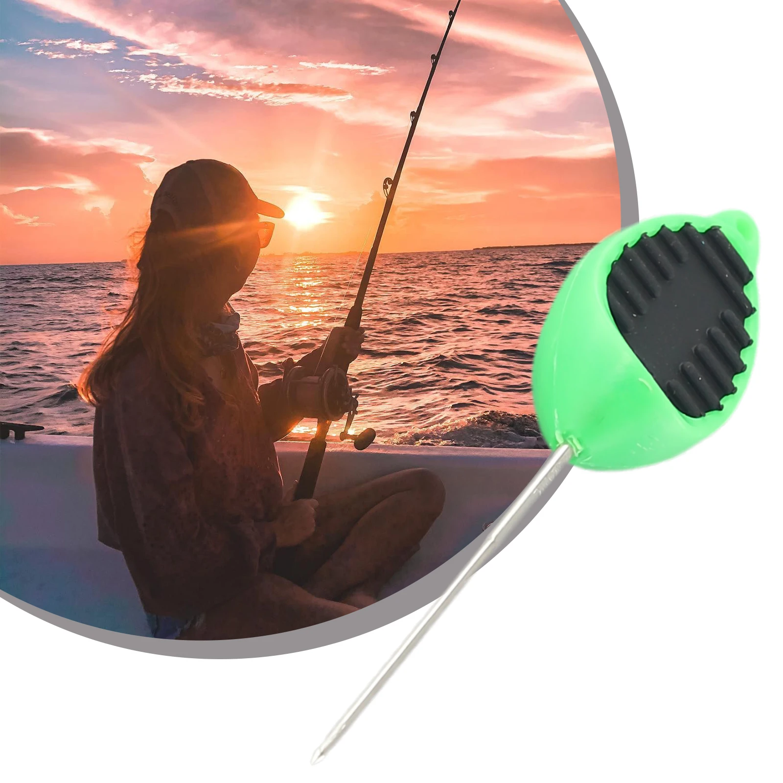 

Drill Needle Drill Outdoor Carp Fishing Terminal Tackle Drilling Needle Baiting Needles Tool Metal + Plastic Fishing Accessori