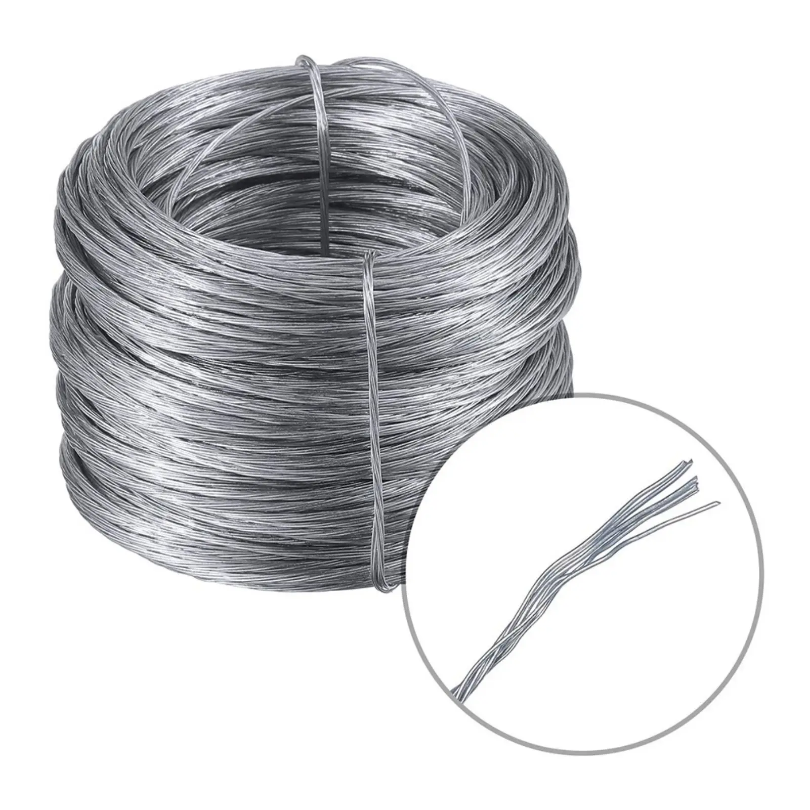 Picture Hanging Set Rust Resistant Metal Wire Supports Up to 30 lbs For Hanging Photo Frames