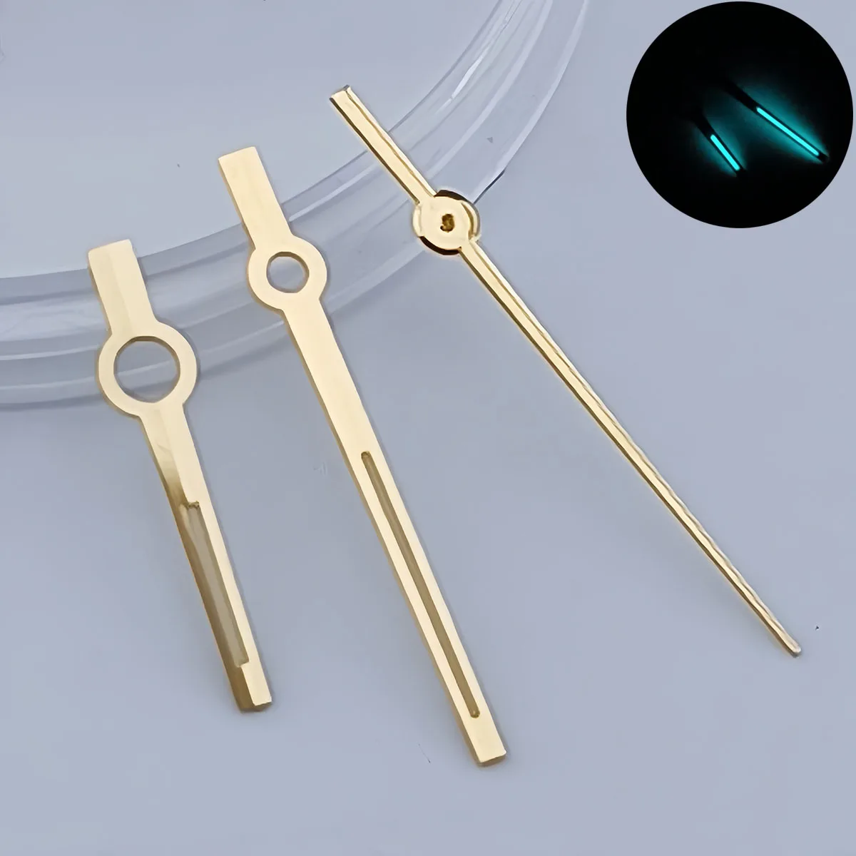 Suitable for Miyota 8215 8285 movement pointer blue-green luminous or non luminous watch replacement pointer accessories