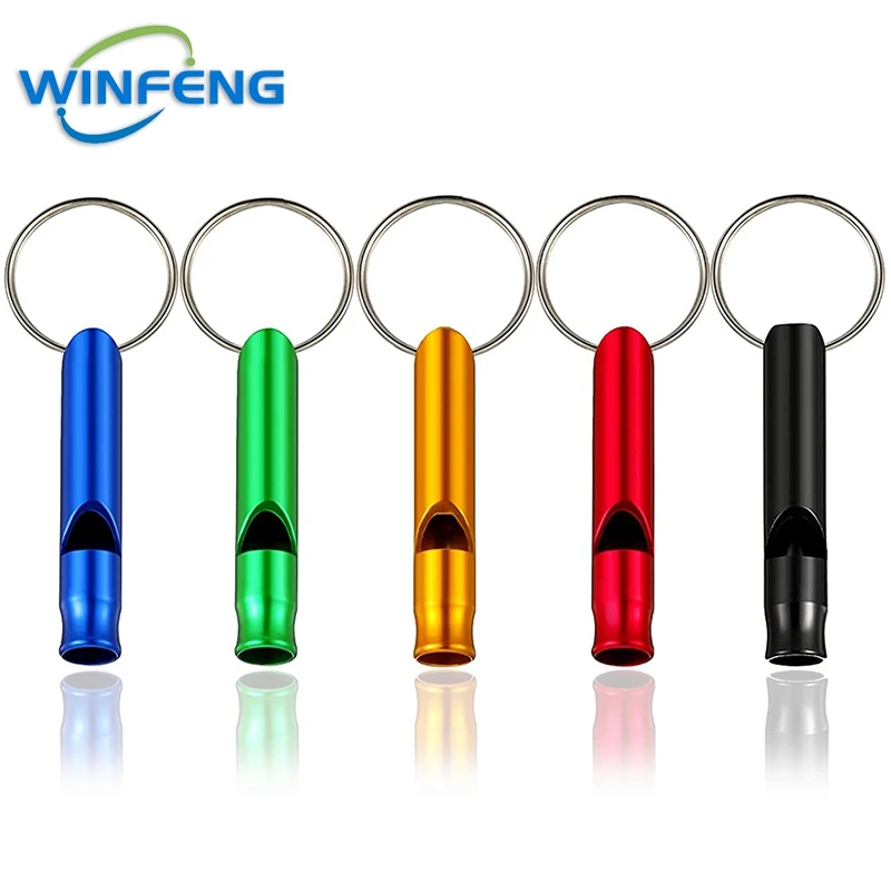 

5Pcs High Quality Emergency Survival Gear Whistle For Outdoor Camping Hiking Hunting Sport Self Defense EDC Tools Keychain