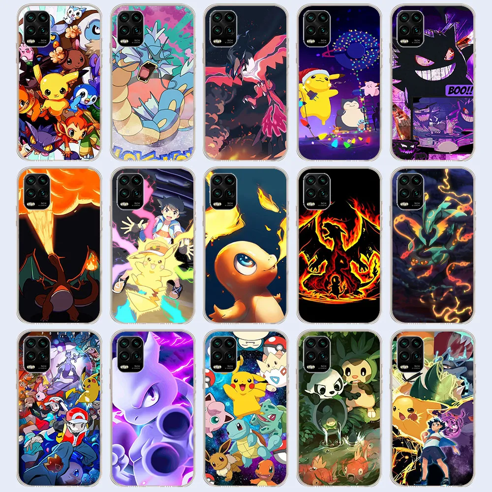 Custodia Morbida Per Moto G4 Z2 G6 G7 G8 Play E7 E7I Plus Power Ys-52 Pokemon
