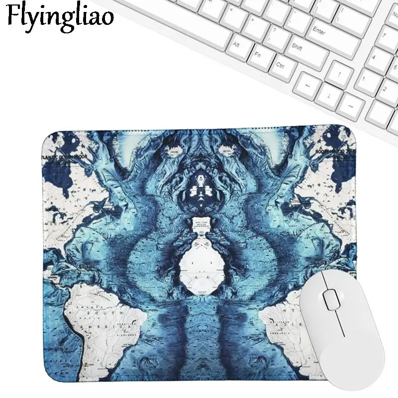 World Map Cute desk pad mouse pad laptop mouse pad keyboard desktop protector school office supplies