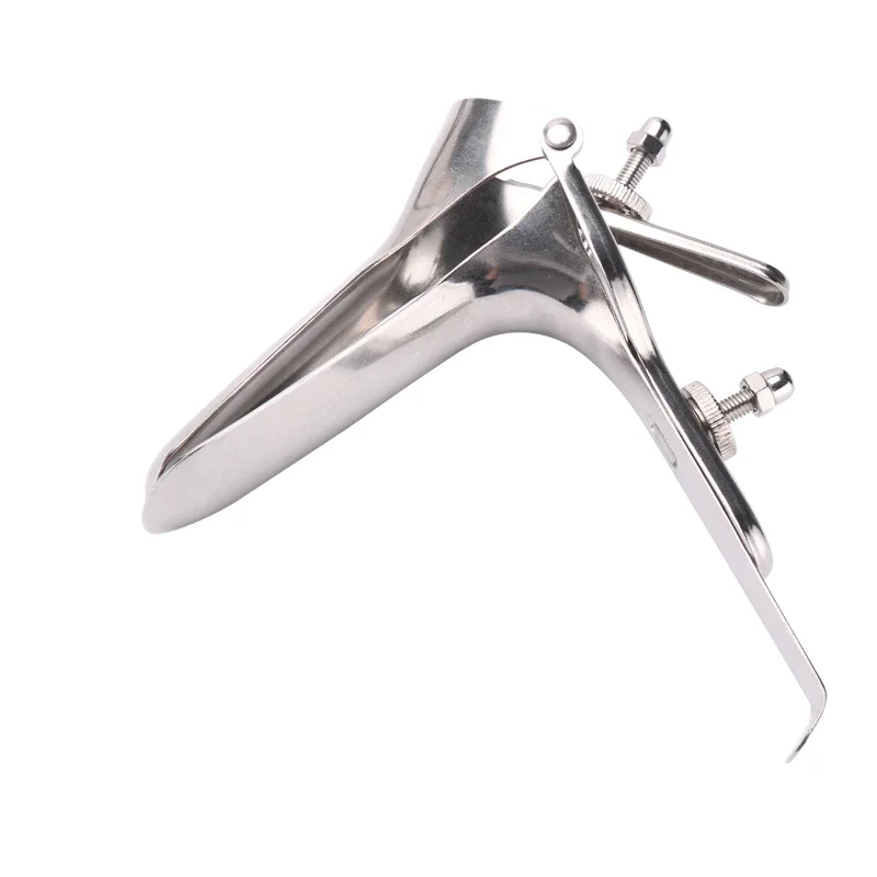 Stainless Steel Expansion Vaginal Voyeuristic Device Vaginal Dilators Colposcope Speculum Anal Sex Products 1PC