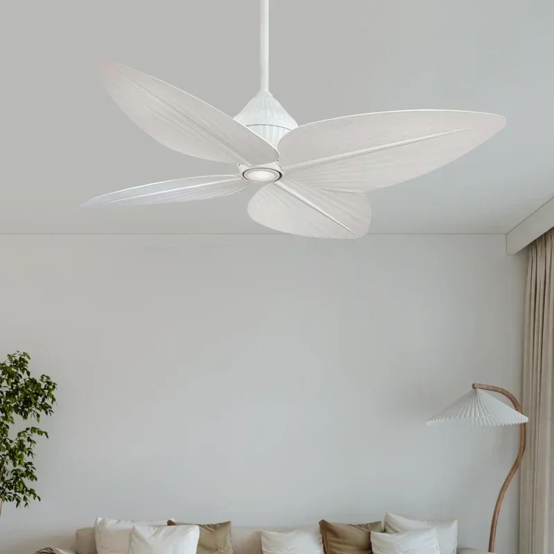North American Style Ceiling Banana Leaf Ceiling Fan Light Living Room Dining Room Creative Decorative Electric Fans Lights