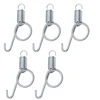10 Packs Spring Hooks for Rabbit Cage Spring Latch Door Cage Accessories Wire Cage Clips Snap Hooks Multifunctional 3 Sizes 3