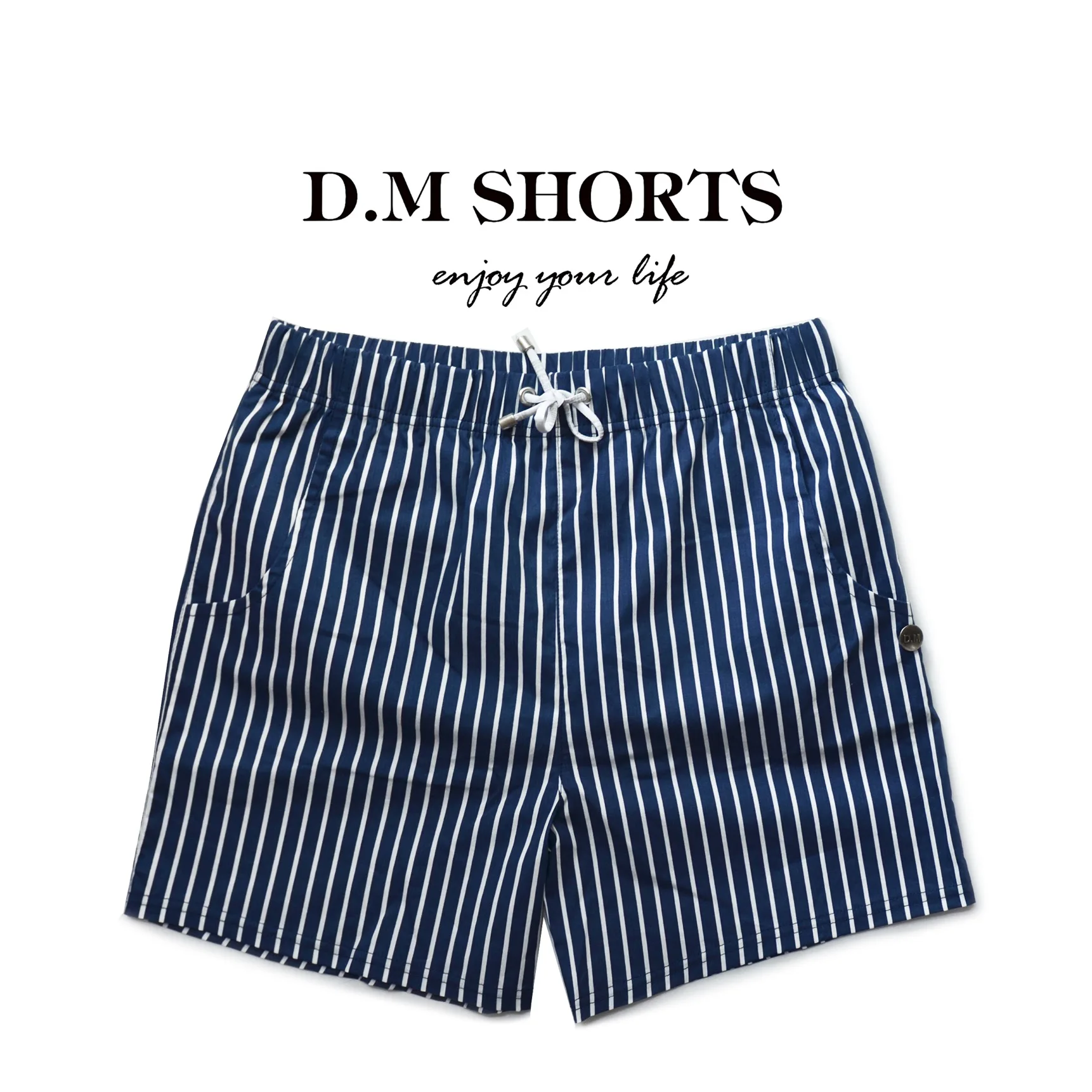Underwear Boxer D. M men's home pants casual pajama pants, cotton close fitting, letter stripe four corners can be worn external