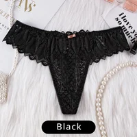 Femmes Sexy sous-vêtements en dentelle Lingerie culotte string brève string femmes culottes 6