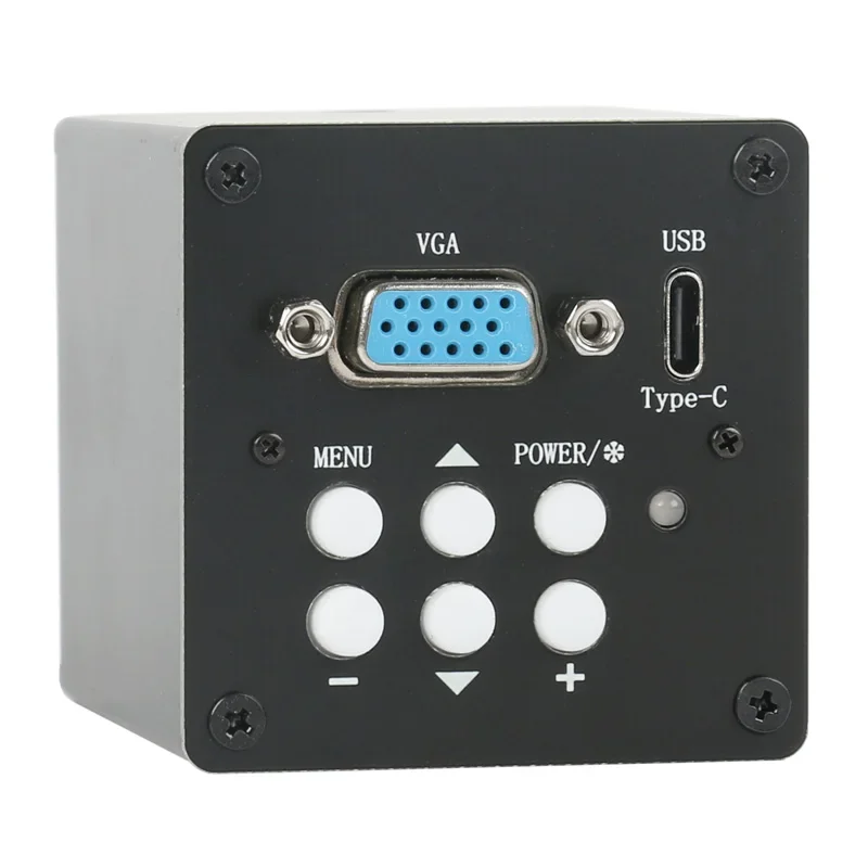 

Цифровой электронный видеомикроскоп 1080P VGA Type-c PC TV, увеличительное стекло для объектива C-Mount, стерео тринокулярный микроскоп