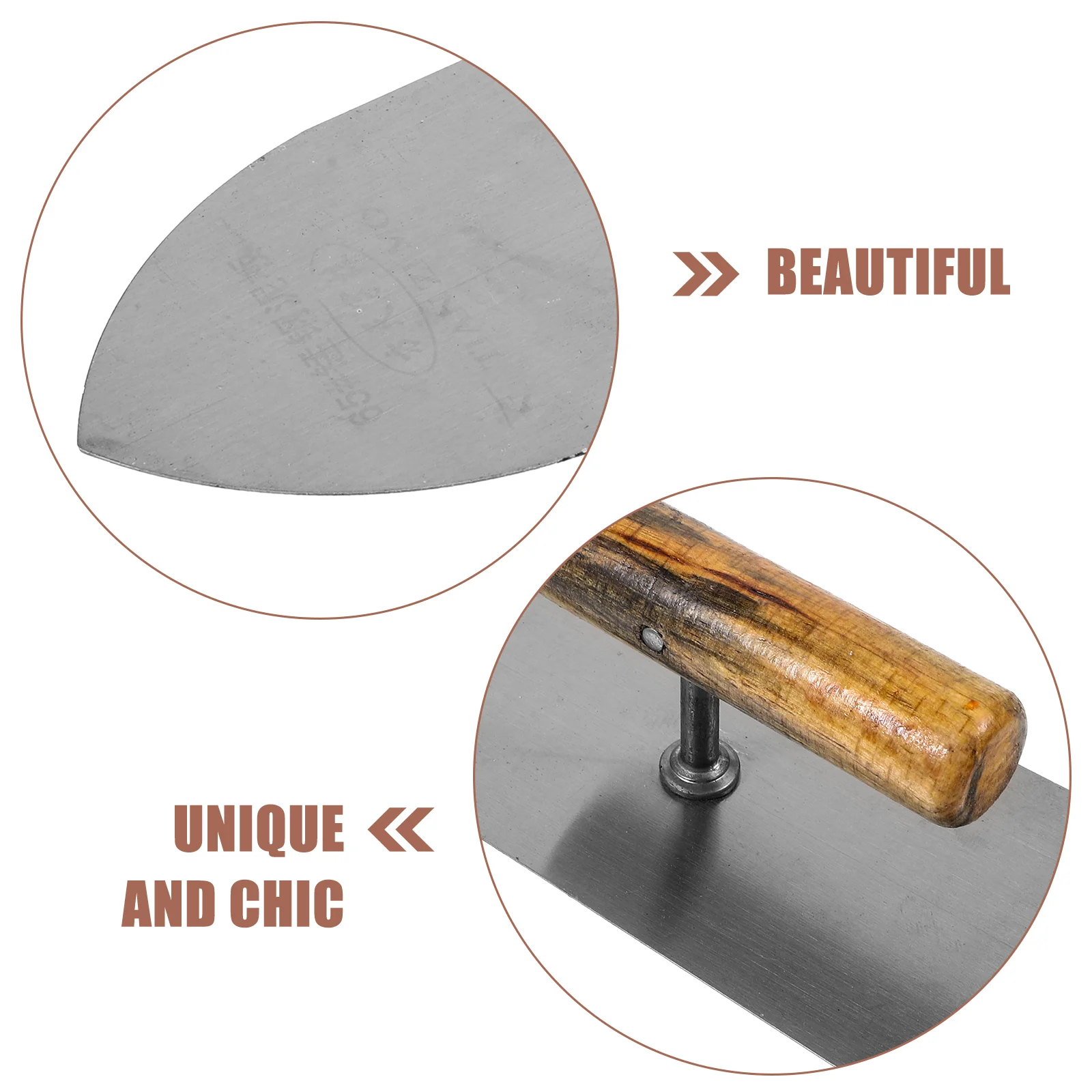 Rust Resistant Stainless Steel plastering trowel grout trowel concrete trowel Mud Trowel Plastering Tool Drywall Trowel Hand Tool Heavy Duty Cement Construction Tools