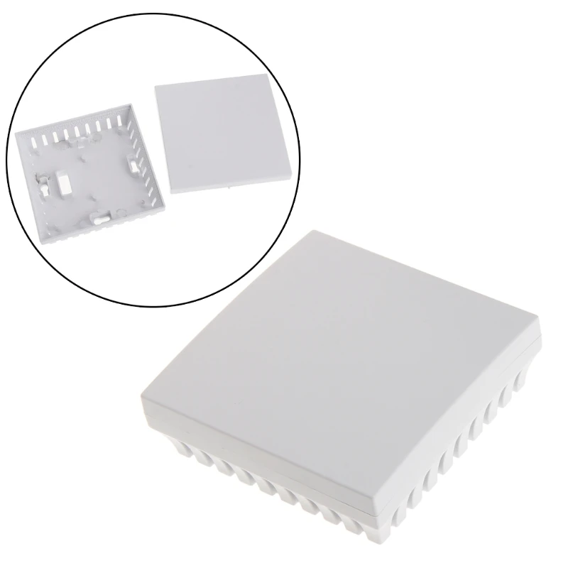 Smoke Power Enclosure Plastic Junction Box Rectangle DIY Preventive Box Dropship