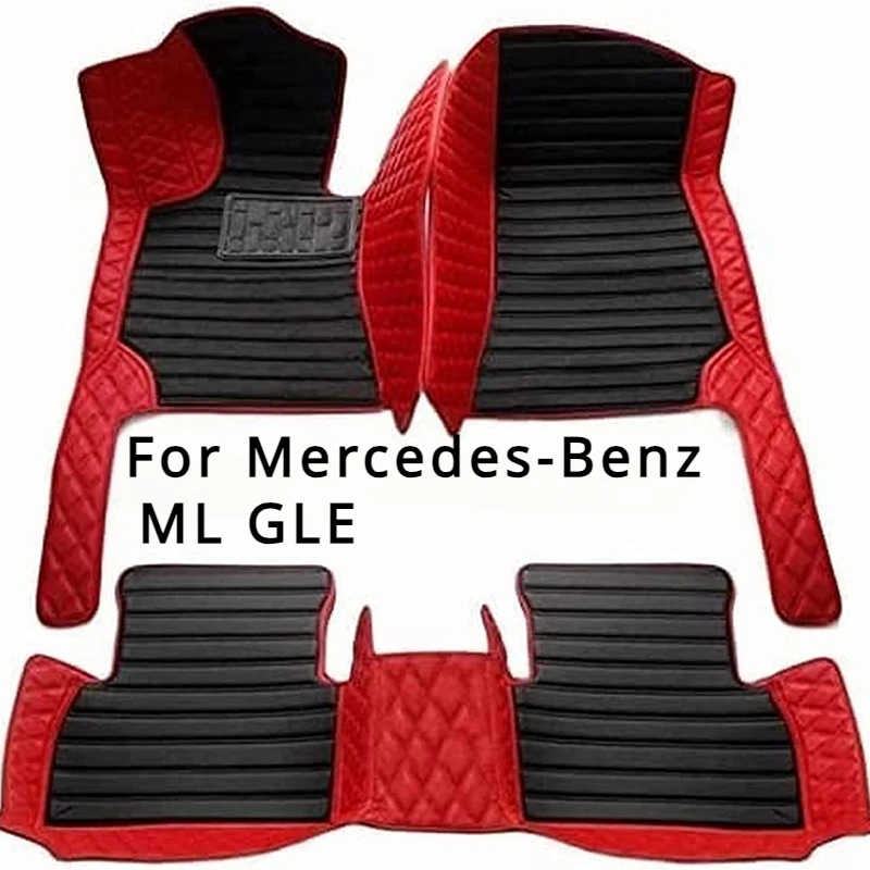 

Custom Car Floor Mats For Mercedes-Benz ML GLE W164 W166 V167 W167 ML250-350-500 GLE350-300 Auto Accessories leather Interior