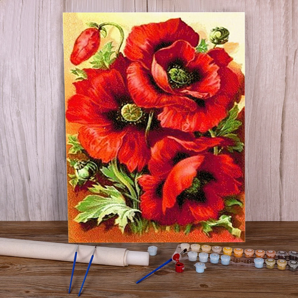 アクリル画 花のモチーフ TVスペシャルアニメ『五等分の花嫁∽』より《Flower Fairy ver