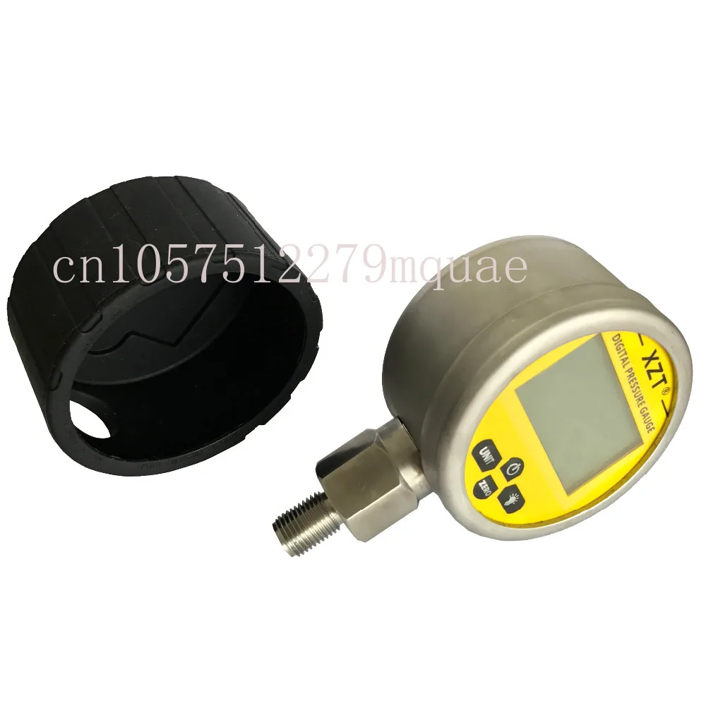 

Pressure Gauge with boot protector 3.15"/80mm 70MPa/10000PSI with NPT1/4 male thread