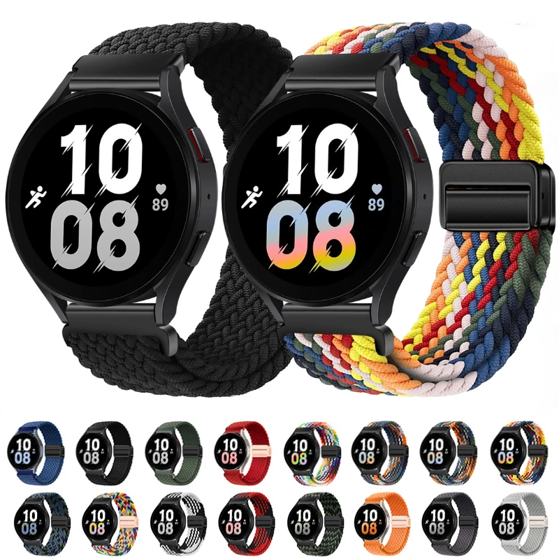 Stylish Magnetic Braided Nylon Watch Strap – Versatile and Durable Accessory