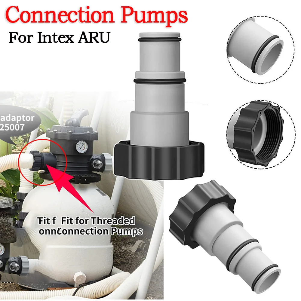 Replacement-Hose-Adapter-with-Collar-for-Intex-4000-2500-2000-1500-ARU ...