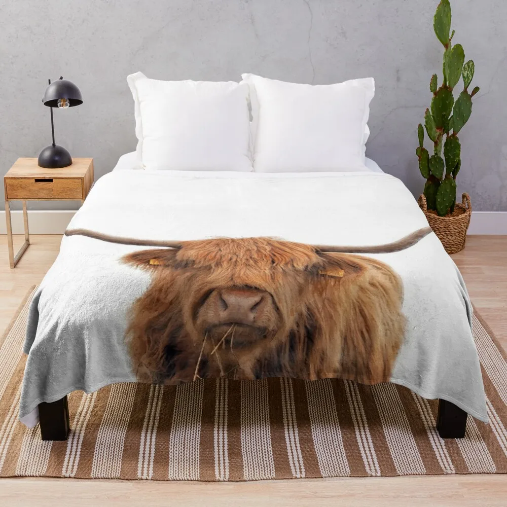 

Highland Cow Throw Blanket Softest Blanket Cute Blanket