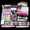 Acrylic Manicure Tool Set With Nail Drill Acrylic Powder Nail Kit Quick Extension Kit Glitter Power Liquid Fake Nails Complete N 1