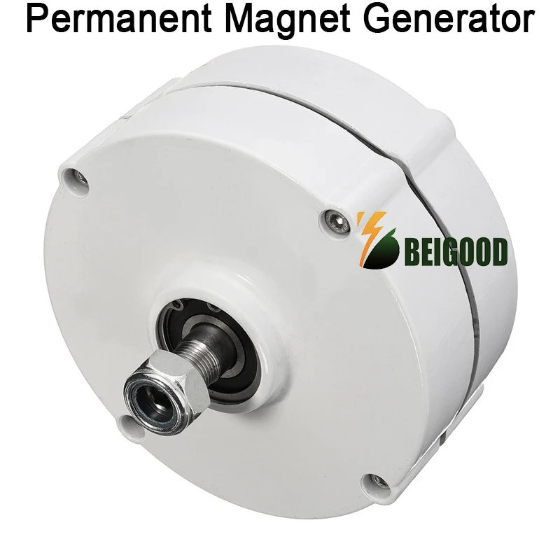 

Low RPM 300W 400W 500W 12V 24V 48V 0.5kw Three Phase AC Permanent Magnet Generator Alternators Use For Wind Turbine DIY