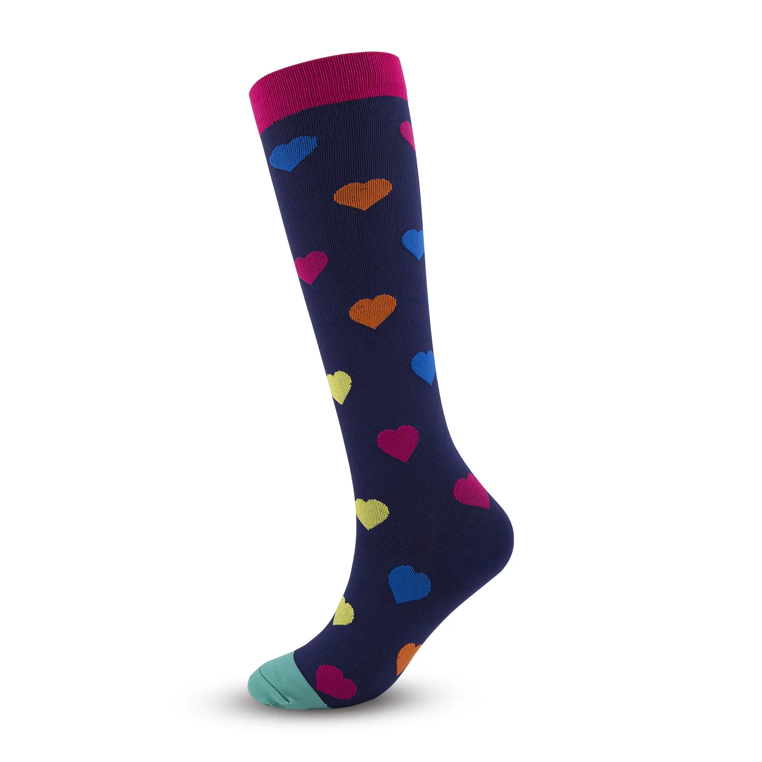 Enhanced Compression Socks for Sports & Outdoor Activities - Ideal for Varicose Veins and Pregnancy