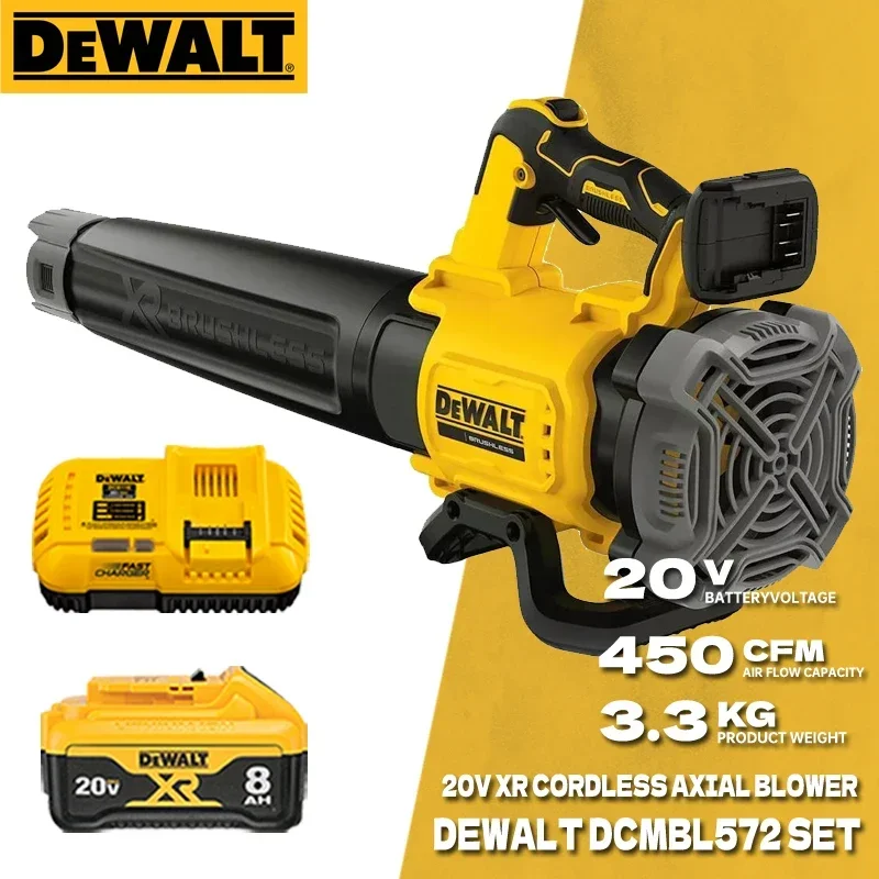 

DEWALT DCMBL562 18V Brushless Air Blower Cordless Vacuum Cleaner for Dust Blowing 20V Lithium Battery Charger DCB118 DCB115