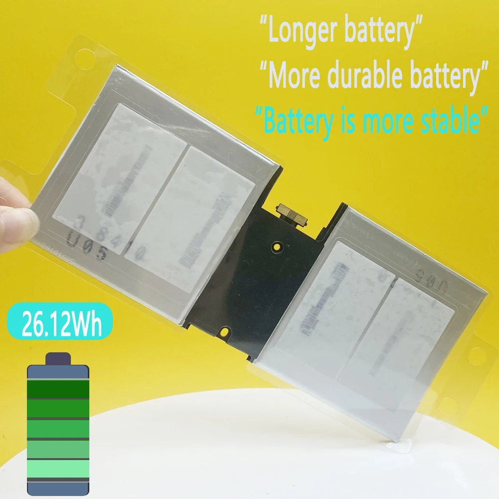 Nova Bateria do Portátil G16qa043h 3411mah para Microsoft Surface go 1824 4415y Tablet Série 2icp4 76 76 7.66v 26.12wh Alta Qualidade - Imagem 5