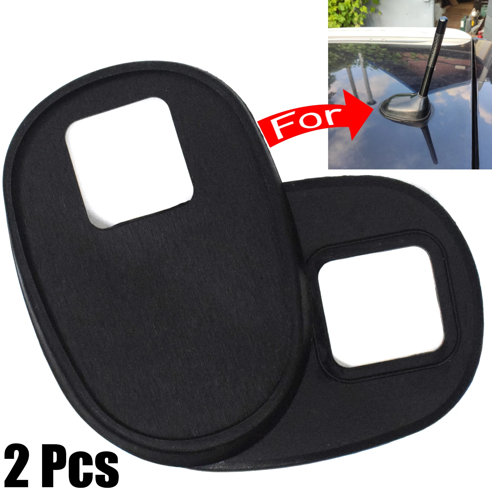 For Opel / Vauxhall Astra G H Corsa C D Meriva Vectra Signum Zafira A B Car Roof Aerial Antenna Base Gasket Seal Rubber Pad GPS |