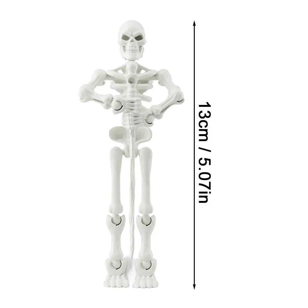 Mini Medieval Skeleton Figurines Small Halloween for Home Table - Image 3