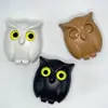 Owl Magnetic Key Hook Auto Blinking Cute Hooks No Punch Storage Hooks Kitchen Home Wall Decoration Hooks Funny Gift Room Decor 6